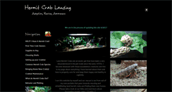 Desktop Screenshot of hermitcrablanding.com